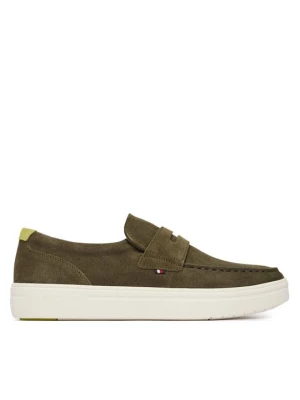 Obrázek produktu Tommy Hilfiger Polobotky Modern Light Hybrid Suede LoaferFM0FM05786 Zelená