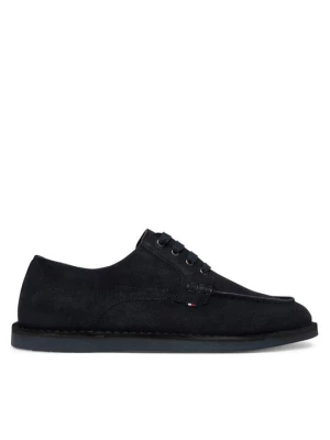 Obrázek produktu Tommy Hilfiger Polobotky Stitchdown Suede Derby FM0FM05841 Tmavomodrá