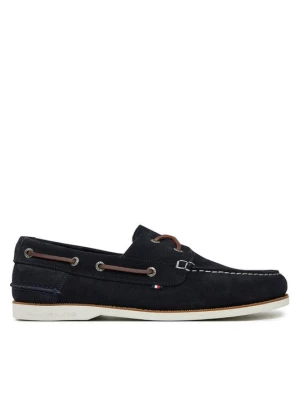 Obrázek produktu Tommy Hilfiger Polobotky Th Boat Shoe Core Suede FM0FM05387 Tmavomodrá