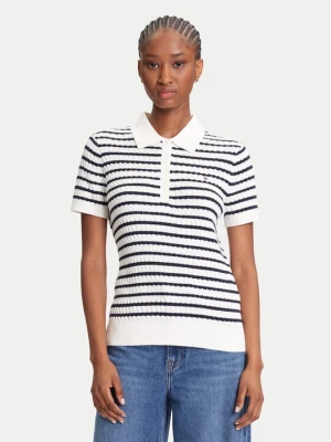Obrázek produktu Tommy Hilfiger Polokošile Fine WW0WW41474 Krémová Regular Fit