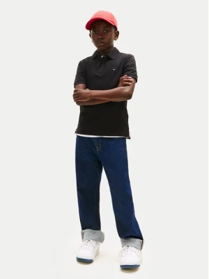 Obrázek produktu Tommy Hilfiger Polokošile Flag KB0KB09103 Černá Regular Fit
