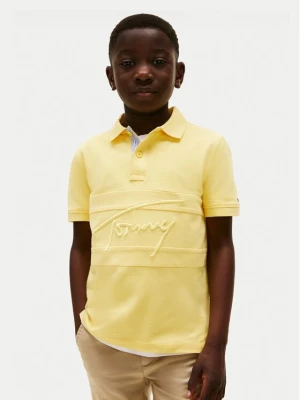 Obrázek produktu Tommy Hilfiger Polokošile Flag KB0KB09714 Žlutá Regular Fit