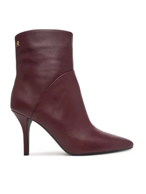 Obrázek produktu Tommy Hilfiger Polokozačky High Heel Clean Ankle Boot FW0FW09624 Bordó