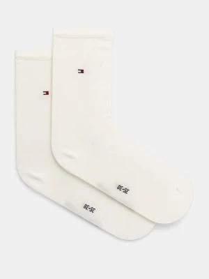 Obrázek produktu Tommy Hilfiger ponožky dámské s příměsí hedvábí béžová