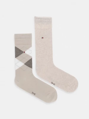 Obrázek produktu Tommy Hilfiger ponožky pánské s bavlnou 2-pack béžová