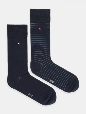 Obrázek produktu Tommy Hilfiger ponožky pánské s bavlnou 2-pack námořnická modř