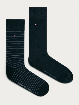 Obrázek produktu Tommy Hilfiger ponožky pánské s bavlnou 2-pack námořnická modř