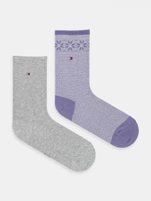 Obrázek produktu Tommy Hilfiger Ponožky Tommy Hilfiger 2-pack fialová
