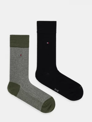 Obrázek produktu Tommy Hilfiger Ponožky Tommy Hilfiger 2-pack zelená