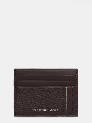 Obrázek produktu Tommy Hilfiger pouzdro na karty pánské kožené hnědá