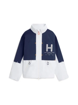 Obrázek produktu TOMMY HILFIGER Přechodná bunda 'Regatta' marine modrá / tmavě oranžová / bílá