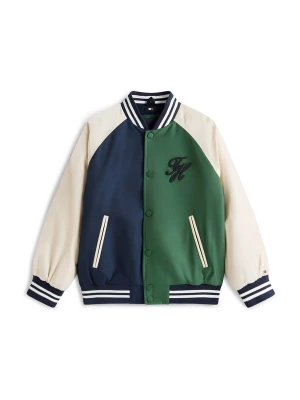 Obrázek produktu TOMMY HILFIGER Přechodná bunda světle béžová / tmavě modrá / zelená