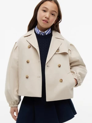 Obrázek produktu Tommy Hilfiger přechodová bunda dětská s bavlnou béžová