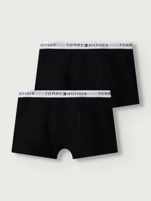 Obrázek produktu Tommy Hilfiger přiléhavé boxerky dětské bavlněné s elastanem 2-pack černá