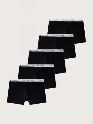 Obrázek produktu Tommy Hilfiger přiléhavé boxerky dětské bavlněné s elastanem 5-pack černá