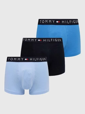 Obrázek produktu Tommy Hilfiger přiléhavé boxerky pánské bavlněné elastanem 3-pack modrá