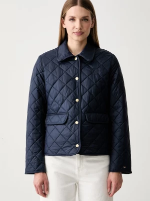 Obrázek produktu Tommy Hilfiger prošívaná bunda dámská námořnická modř