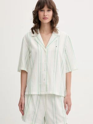 Obrázek produktu Tommy Hilfiger pyžamo dámské se lnem zelená