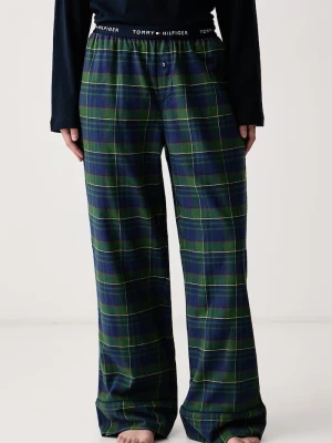 Obrázek produktu Tommy Hilfiger pyžamové kalhoty dámské bavlněné námořnická modř