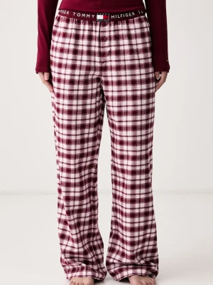Obrázek produktu Tommy Hilfiger pyžamové kalhoty dámské bavlněné růžová