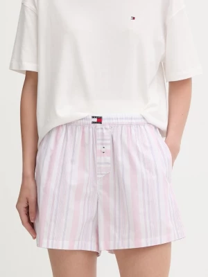 Obrázek produktu Tommy Hilfiger pyžamové šortky dámské bavlněné růžová