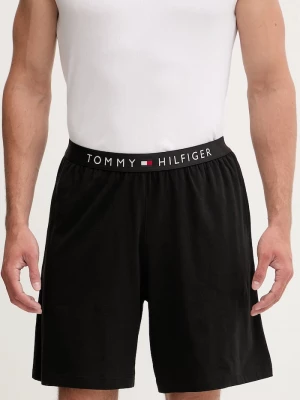 Obrázek produktu Tommy Hilfiger pyžamové šortky pánské bavlněné s elastanem černá