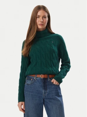 Obrázek produktu Tommy Hilfiger Rolák WW0WW46791 Tmavě zelená Regular Fit