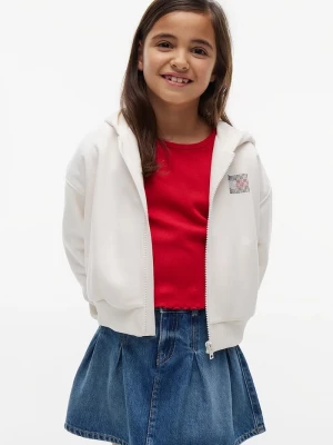 Obrázek produktu Tommy Hilfiger rozepínací mikina s kapucí dětská s bavlnou
