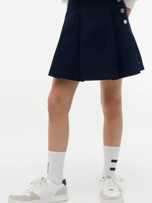 Obrázek produktu Tommy Hilfiger rozšířená sukně s bavlnou námořnická modř