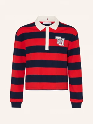 Obrázek produktu Tommy Hilfiger Rugbyové Tričko červená / tmavě modrá / bílá