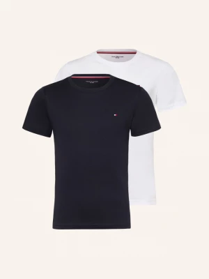 Obrázek produktu Tommy Hilfiger Sada 2 Triček tmavě modrá / bílá