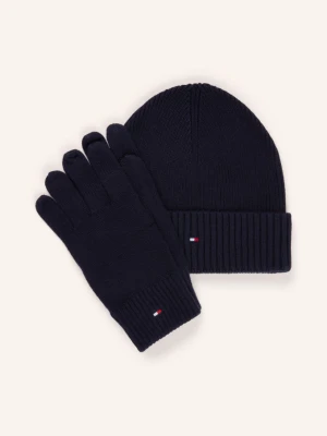 Obrázek produktu Tommy Hilfiger Sada: Rukavice A Čepice tmavě modrá