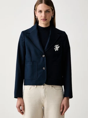 Obrázek produktu Tommy Hilfiger sako dámské bavlněné námořnická modř