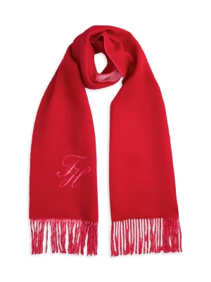 Obrázek produktu TOMMY HILFIGER Šála červená / barva bílé vlny