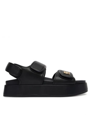 Obrázek produktu Tommy Hilfiger Sandály Leather Sporty Platform Sandal FW0FW09119 Černá