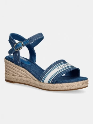 Obrázek produktu Tommy Hilfiger sandály na klínk MID WEDGE ESPAD WEBBING modrá
