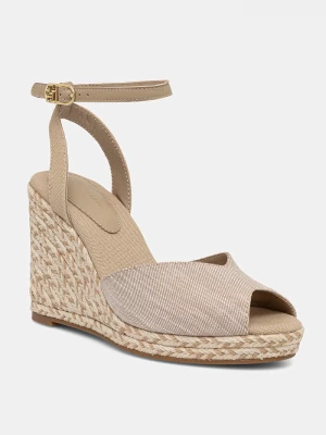 Obrázek produktu Tommy Hilfiger Sandály CHAMBRAY HIGH WEDGE ESPADRILLE béžová
