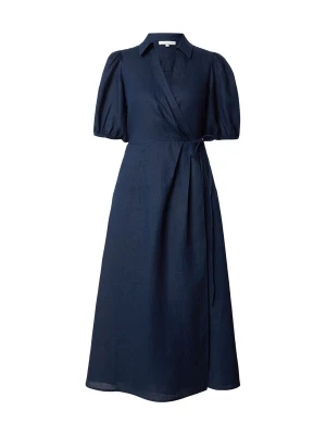Obrázek produktu TOMMY HILFIGER Šaty 'Pure Relaxed Midi Wrap' námořnická modř