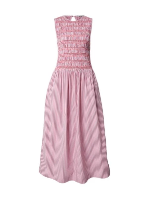 Obrázek produktu TOMMY HILFIGER Šaty 'Stripe Smock Sleeveless Fit And Flare Maxi' námořnická modř / růžová / světle červená