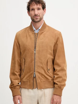 Obrázek produktu Tommy Hilfiger Semišová bomber bunda Tommy Hilfiger béžová