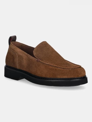 Obrázek produktu Tommy Hilfiger Semišové mokasíny Tommy Hilfiger HILFIGER ULTRA LIGHT SDE LOAFER hnědá