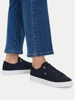 Obrázek produktu Tommy Hilfiger Sneakersy Th Foxing Sneaker Canvas FW0FW09170 Tmavomodrá