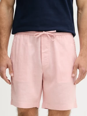 Obrázek produktu Tommy Hilfiger šortky pánské se lnem růžová
