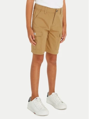 Obrázek produktu Tommy Hilfiger Šortky z materiálu KB0KB08799 Béžová Straight Fit