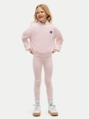 Obrázek produktu Tommy Hilfiger Souprava mikina a legíny Heritage KG0KG09604 Světle růžová Regular Fit