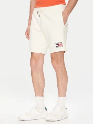 Obrázek produktu Tommy Hilfiger Sportovní kraťasy American MW0MW39862 Écru Regular Fit Krémová