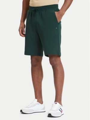 Obrázek produktu Tommy Hilfiger Sportovní kraťasy Essential Terry MW0MW37240 Zelená Regular Fit