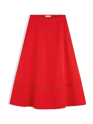 Obrázek produktu TOMMY HILFIGER Sukně 'Logo Flare Midi With' červená