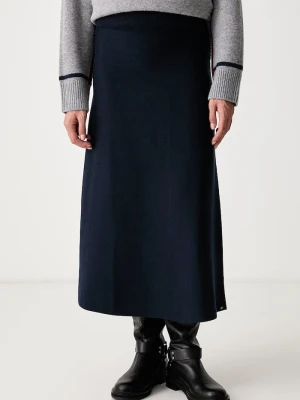 Obrázek produktu Tommy Hilfiger sukně s bavlnou námořnická modř