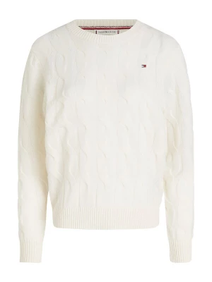 Obrázek produktu TOMMY HILFIGER Svetr barva bílé vlny